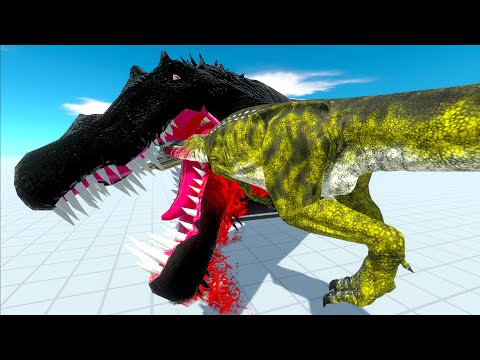 DARK SPINOSAURUS HEAD vs EVERY UNIT