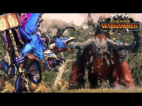 Tzeentch Siege Gameplay is INSANE - Enter the World of the Ogre Kingdoms - Total War Warhammer 3