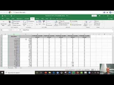 Processing Meter Datalogger data