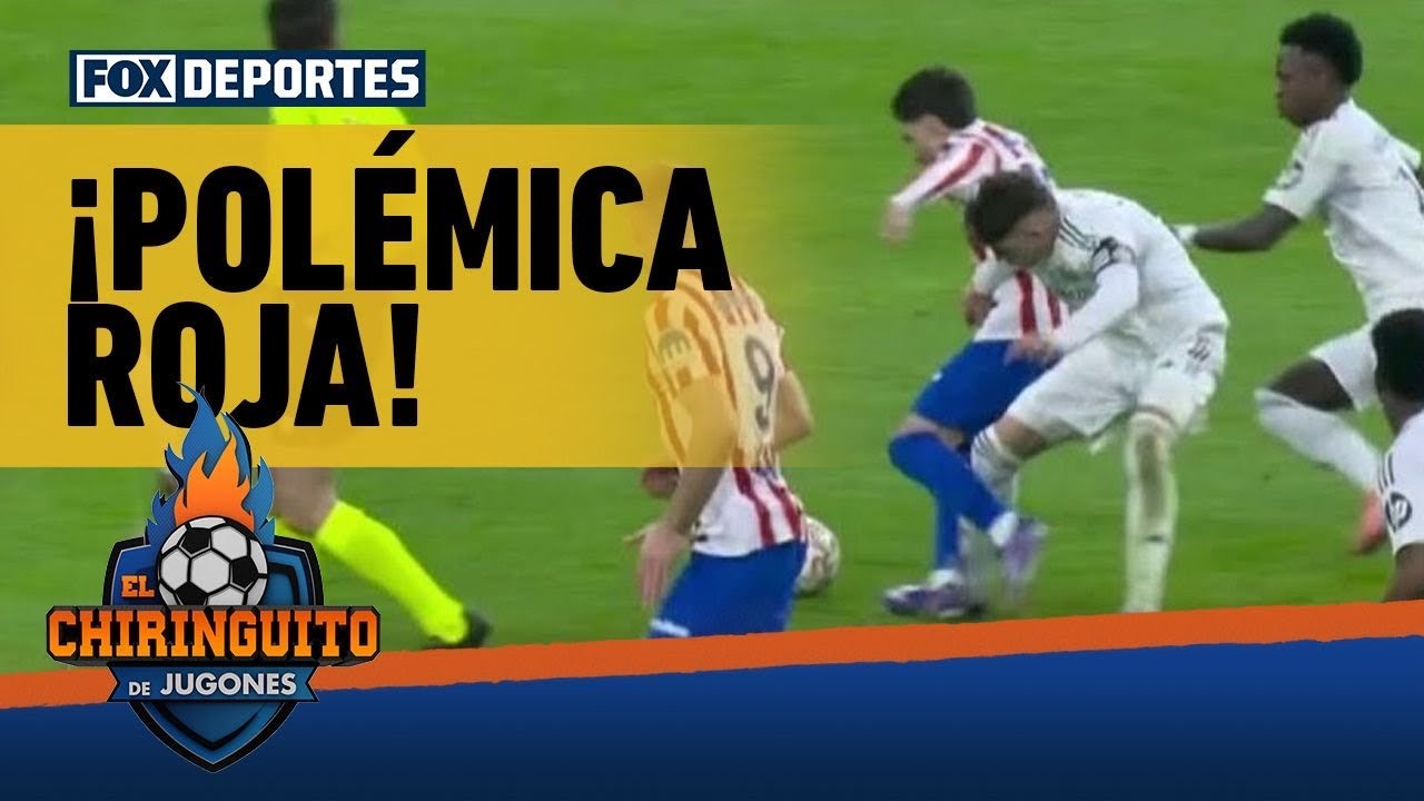 👀🟥 REAL MADRID 3-2 ATLÉTICO: ¿Fue justa la tarjeta roja a FEDE VALVERDE? | El Chiringuito