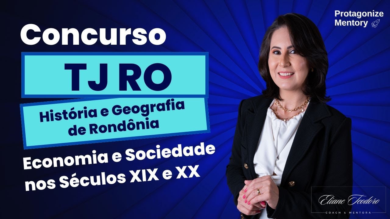 História e Geografia de Rondônia - Concurso TJRO