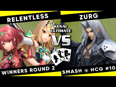 Smash @ HCG 10 - Relentless (Pyra & Mythra) vs Zurg (Sephiroth, DK)