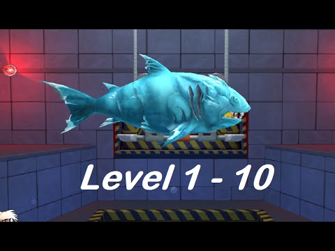 Ice Shark Level 1 - 10 - Gameplay - Hungry Shark Evolution