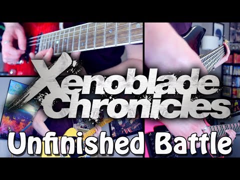 Unfinished Business - Xenoblade Chronicles (Rock/Metal) Guitar Cover | Gabocarina96