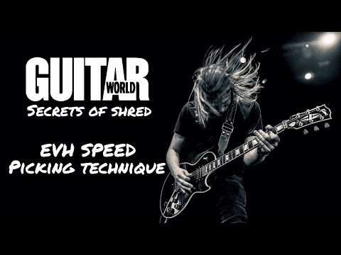 Sammy Boller - EVH Speed Picking Technique - Guitar World Lesson