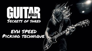 Sammy Boller - EVH Speed Picking Technique - Guitar World Lesson