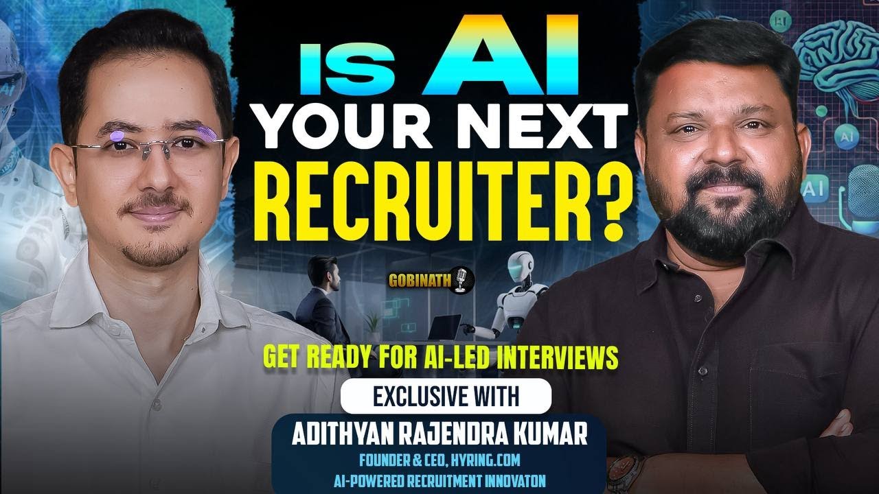 Gen Z vs AI Hiring – Expectations, Aspirations & Reality Check | Gobinath × Adithyan Rajendra Kumar
