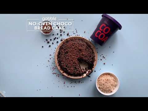 No-Oven Choco Bread Cake with Cadbury Cocoa