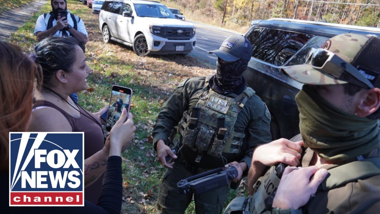 WATCH: HUNDREDS protest as 'Charlotte's Web' DHS sweep launches