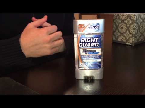 Right Guard Extreme Cooling Gel Deodorant Review