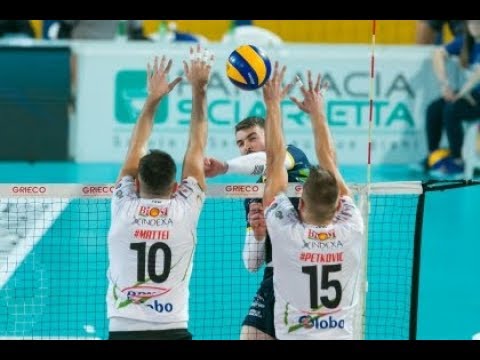 Highlights di Biosì Indexa Sora-Diatec Trentino 1-3 (12^ giornata di SuperLega)