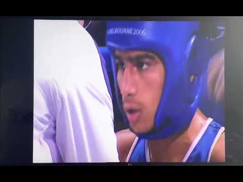 Don Broadhurst v Jitender Kumar commonwealth games flyweight semi final 2006