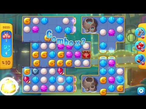 Fishdom  Level 9851 - 9860 (First Try) 🐠