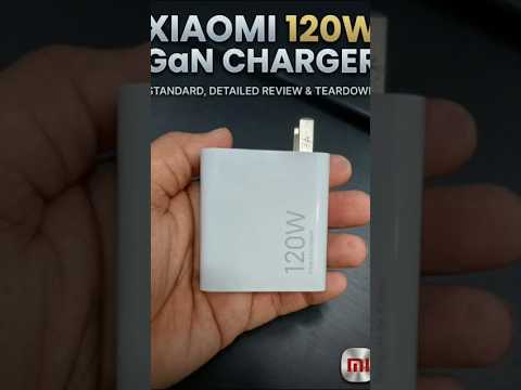 ​Xiaomi 120W GaN Ultra-Fast Original Charger | HyperCharge Adapter for Xiaomi, Redmi & POCO