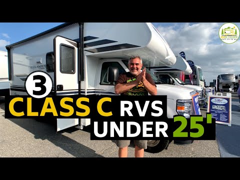 3 Awesome Class C RVs Under 25' - Small Class C Motorhome Tours