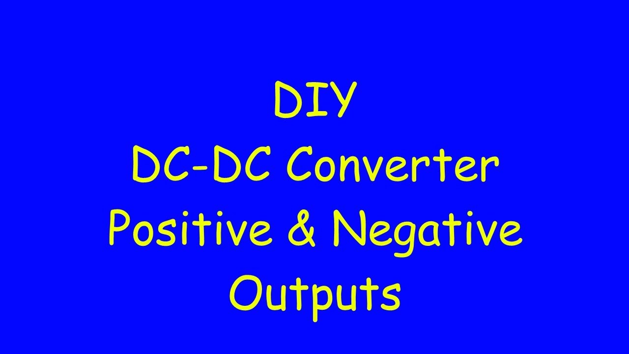 Positive and Negative Output Boost Converter