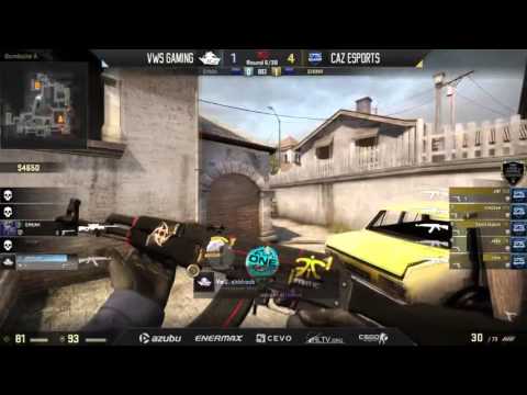 RGN Pro Series 2016 Open Qualifier VWS Gaming vS CAZ esports BO3 Map 2 Inferno