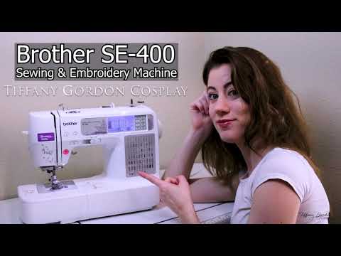 The Basics- Setting up, threading & sewing with your Brother SE 400 Sewing & Embroidery Machine