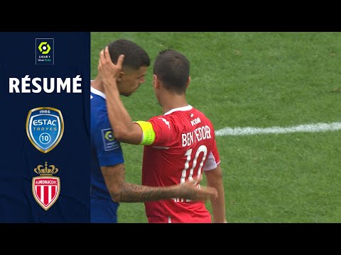 ESTAC TROYES - AS MONACO (1 - 2) - Résumé - (ESTAC - ASM) / 2021-2022