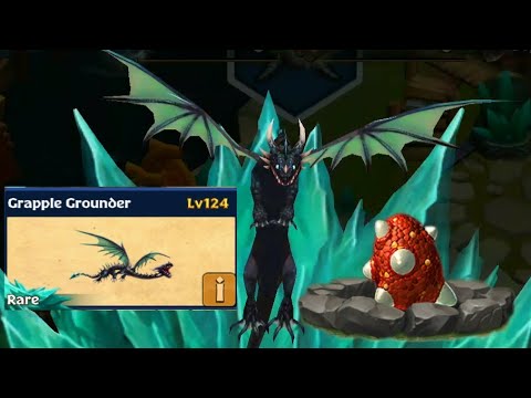 Grapple Grounder max level 124 titan mode//Dragons rise of Berk