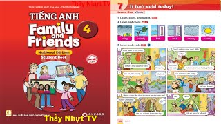 Bài 7 Trang 54 - Tiếng Anh Lớp 4 Unit 7 Family And Friends National Edition Studentbook - ThầyNhựtTV