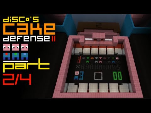 Minecraft Cake Defense II feat. Etho and Dinnerbone - Part 2 of 4
