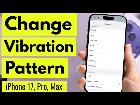 How to Change Vibration Pattern on iPhone 17 Pro / 17 Pro Max
