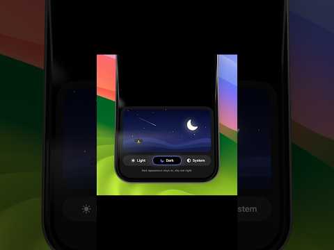 Animated App Theme Changer | SwiftUI | #apple #animation #ios thumbnail