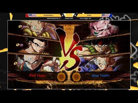 BnB 12 DBFZ - BigBagMill Vs. SaGe - Dragon Ball FighterZ Losers Finals