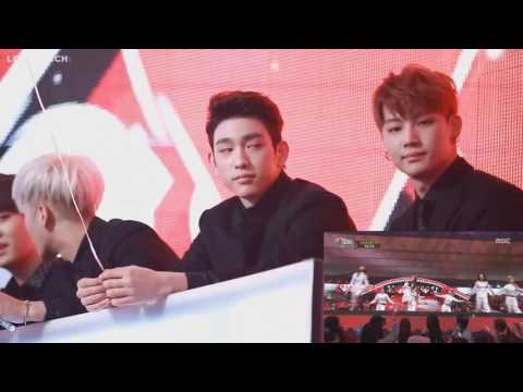 GOT7 Reaction to Apink Eternal Love @ MBC Gayo Daejun 2015 (151231)