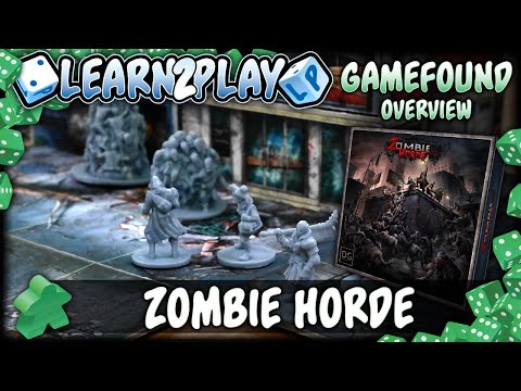 Learn to Play Presents: Zombie Horde Gamefound overview