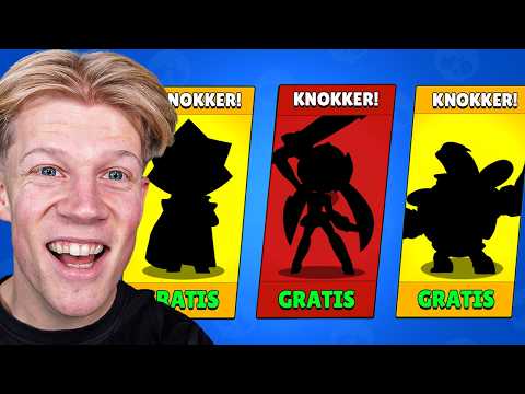 ALLEMAAL GRATIS KNOKKERS IN BRAWL STARS!
