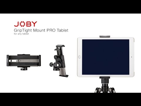 Planšetės laikiklis Joby GripTight Mount PRO Planšetė video