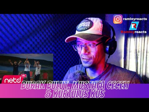 First Time Reaction🎵Burak Bulut & Mustafa Ceceli & Kurtuluş Kuş - Leyla Mecnun | Ramley Reacts