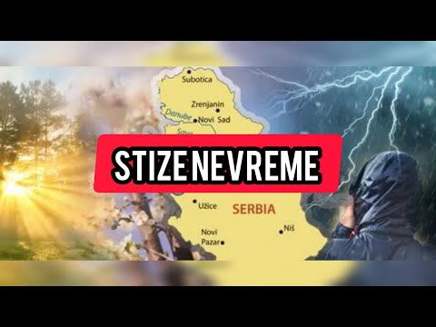 Snazno NEVREME ce pogoduti Srbiju! Hrli ka nama! Stiglo upozorenje