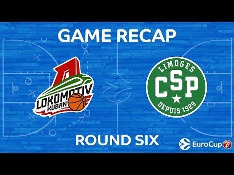 Highlights: Lokomotiv Kuban Krasnodar - Limoges CSP