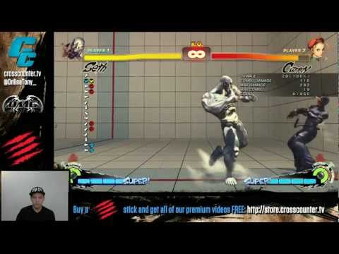 Matchup Mondays w/ MCZ DMG @OnlineTony_ : Seth vs. Cammy Pt 2 Super Street Fighter 4 Arcade Edition