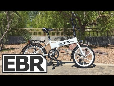 2016 Enzo eBike Folding Electric Bike Review - $1.7k