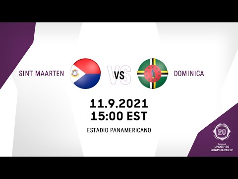 2021 Concacaf Under-20 Championship | Sint Maarten vs Dominica