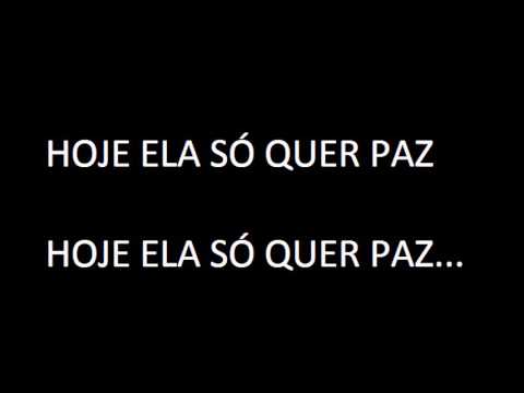 Ela só quer paz- Projota (LETRA)