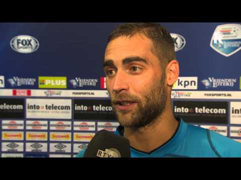 Jordy Deckers na afloop van NAC Breda - Excelsior