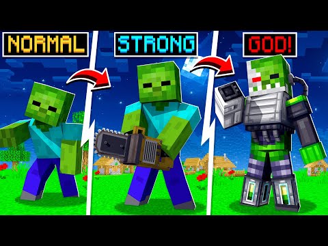 BeckBroPlays - FIGHTING GOD ZOMBIES in MINECRAFT! (Overpowered)