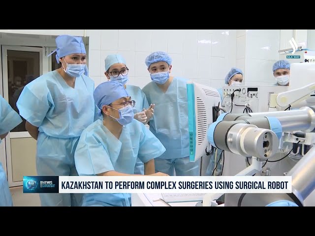 Қазақстанда роботтың көмегімен күрделі оталар жасалады