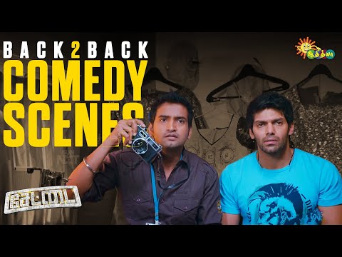 Settai – Back-to-Back Comedy Scenes 😂 | Arya | Santhanam | Premgi | Hansika | Adithya TV