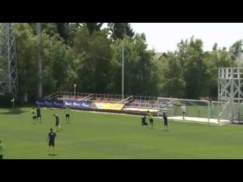 Golurile ”tricolorilor” din meciul de verificare cu Metaloglobus