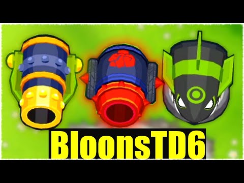 WELCHE KANONE IST DIE STÄRKSTE? - Bloons Td6 [Deutsch/German]