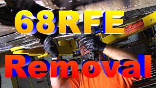 68RFE Transmission Removal Dodge RAM Cummins How To, Remove, Take Out