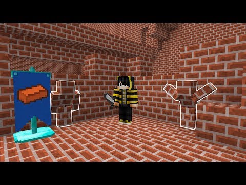 GÖRÜNMEYEN TUĞLA OLDUM! - Minecraft SAKLAMBAÇ