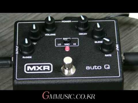 GMMUSIC - play Dunlop auto-wah MXR M-120 autoQ