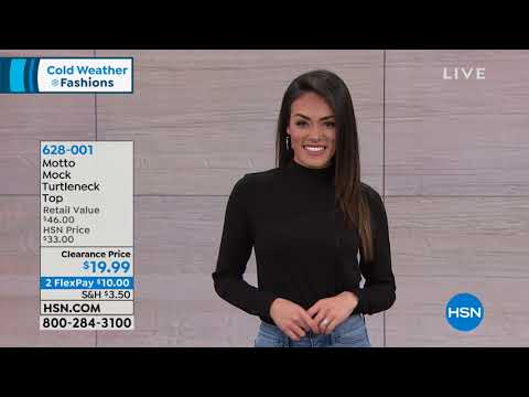 HSN | Cold Weather Fashions 01.29.2019 - 01 PM